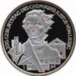 10 Euro Gedenkmünze 2003 Justus von Liebig