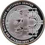 10 Euro Gedenkmünze 2003 Gottfried Semper