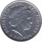 Silber-Britannia 2013 Großbritannien 2 Pounds