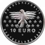 10 Euro Gedenkmünze 2007 Saarland-Nominal
