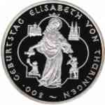10 Euro 2007 Elisabeth von Thüringen Silber