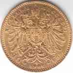  sterreich-Kaiserreich zu 10 Kronen von 1906 Gold