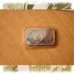 Silber-Barren 1776-1976 America BI-Centennial