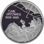 10 Euro Gedenkmünze 2008 Carl Spitzweg