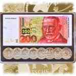 Silber-Barren Money-Collection Banknoten 200-DM