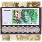 Silber-Barren Money-Collection Banknoten 20-DM