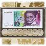 Silber-Barren Money-Collection Banknoten 10-DM