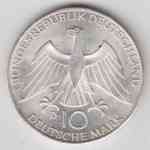 10-DM Silber Gedenkmünze Deutschland 1972