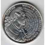 10-DM Silber 1999 Weimar und Goethe Silber-Wert