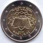 2 Euro Gedenkmünze Portugal 2007 Römische Verträge