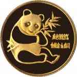1/10 Unze/OZ Gold-China Panda 1982