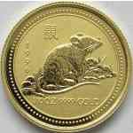 1/10 Unze Gold-Lunar Jahr der Maus 1996