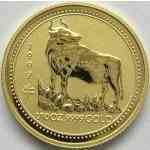 1/10 Unze Gold-Lunar Jahr der Ochsen 1997