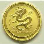 1/10 Unze Gold-Lunar Jahr des Drachen 2000