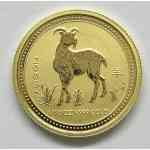 1/10 Unze Gold-Lunar Jahr des Ziege 2003