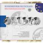 10 Euro Gedenkmünzen-Set 2011 - Folder-Vorderseite
