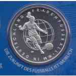 10-Euro Gedenkmünze Frauen-Fussball-WM in Deutschland Silber