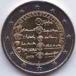 2 Euro Gedenkmünzer  sterreich 2005 Staatsvertrag