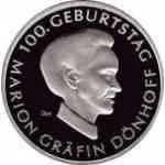 10 Euro Deutschland 2009 Marion Gräfin Dönhoff