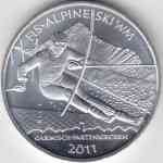 10 Euro Deutschland 2010 FIS Alpine Ski WM 2011 - Motiv