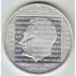 10-Euro Gedenkmünze 2010 - Konrad Zuse - Motiv Binärfeld