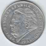 2-DM Münze Deutschland Franz Josef Strauß 1990-2001