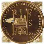100 Euro Quedlinburg in Gold von 2003