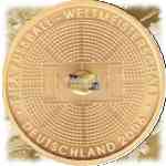100 Euro Fußball-WM in Gold von 2005