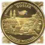 100 Euro Goslar in Gold von 2008