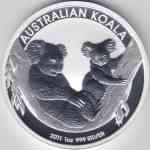 1 Unze Silber Australien Koala 2011 - Motiv