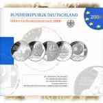 10 Euro Gedenkmünzen-Set 2008 - Folder Vorderseite