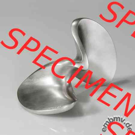 Silber-Skulptur Twister von Maximilian Verhas