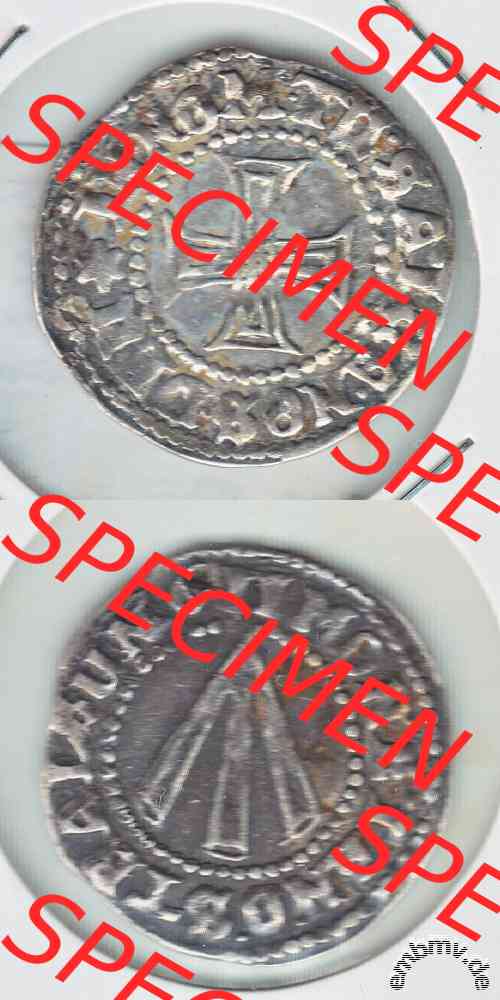 1 Kreuz-Groschen Stadt Stralsund 1611