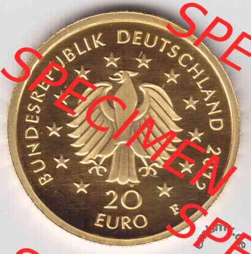 20 Euro Goldmünze Fichte von 2012