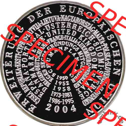 10 Euro Gedenkmünze 2004 EU-Erweiterung