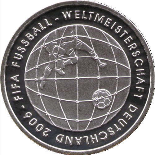 Png-Bild Transparent: 10 Euro Gedenkmünze Fußball 2005