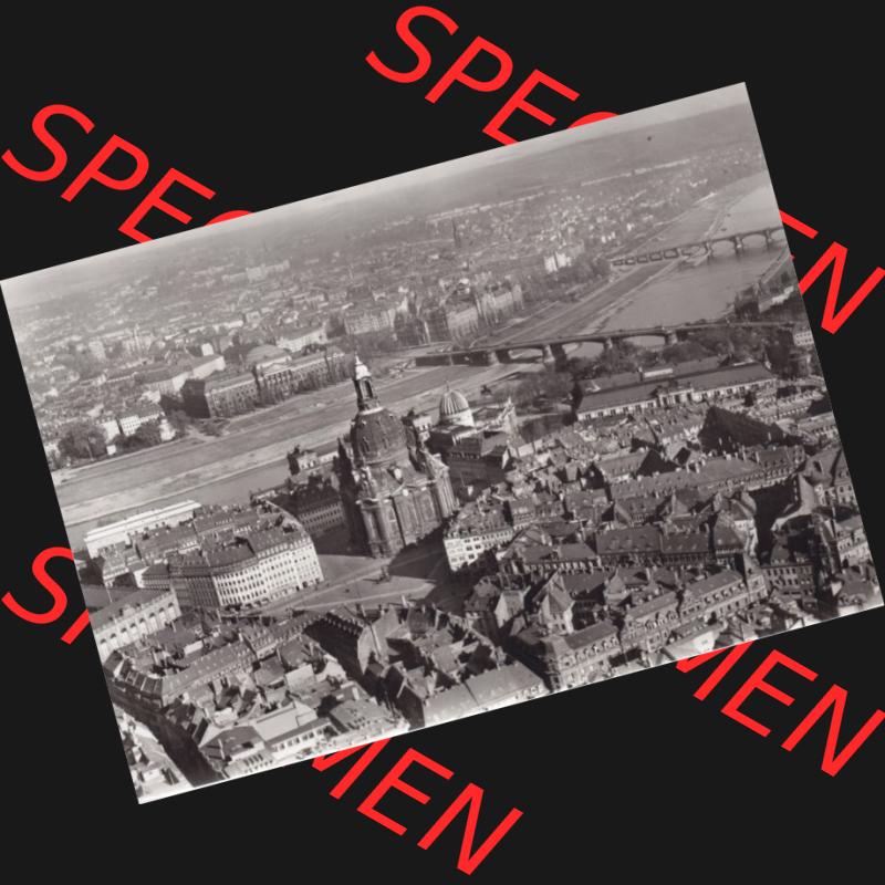 Ansichtskarte DDR Bezirk Dresden, Kreis Dresden, Stadt Dresden: Blick über den Neumarkt und Frauenkirche nach Neustadt (1) Sammlung