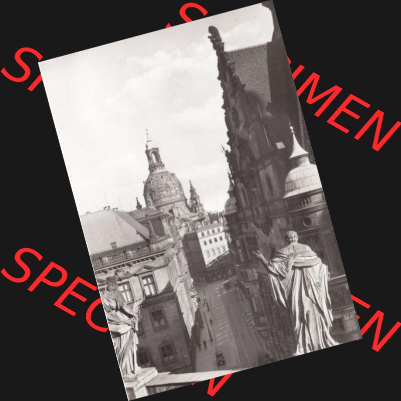 Ansichtskarte DDR Bezirk Dresden, Kreis Dresden, Stadt Dresden: Blick durch Augustusstraße (1) Sammlung