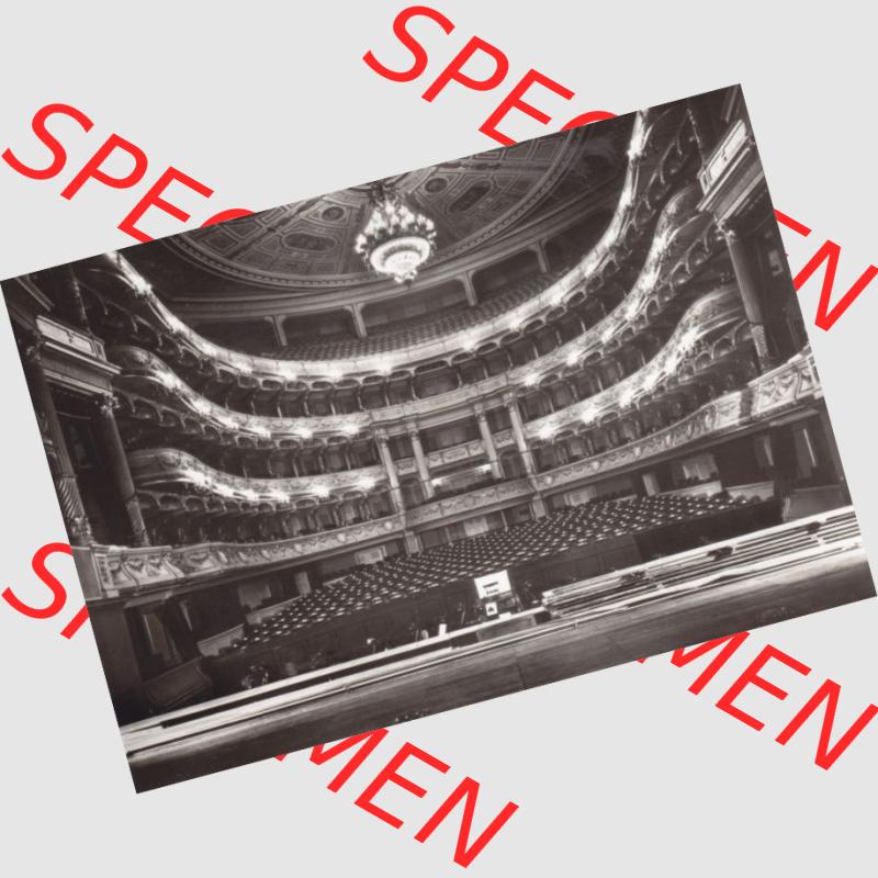 Ansichtskarte DDR Bezirk Dresden, Kreis Dresden, Stadt Dresden: Opernhaus, 1871-1878, Entwurf von Semper (1) Sammlung