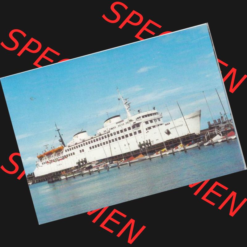 Ansichtskarte DDR Bezirk Rostock, Stadtkreis Rostock, Hansestadt Rostock, Ortsteil Seebad Warnemünde DDR, Rostock Warnemünde, Fährschiff Warnemünde,... Sammlung
