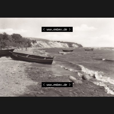 Ansichtskarte DDR Bezirk Rostock, Kreis Rügen, Ostseebad Göhren: Südstrand. Ansichtskarte bzw. Postkarte aus DDR-Zeiten der Deutschen Demokratischen Republik... Sammlung