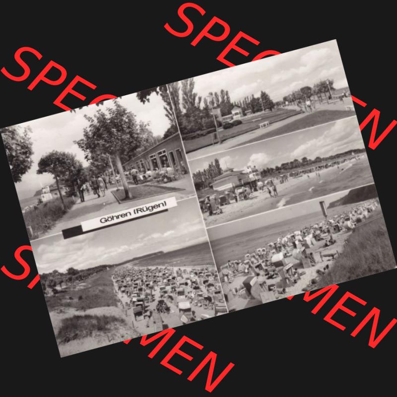 Ansichtskarte DDR Bezirk Rostock, Kreis Rügen, Ostseebad Göhren: 1968, Ansichten vom Ostseebad Göhren. Ansichtskarte bzw. Postkarte aus DDR-Zeiten der... Sammlung