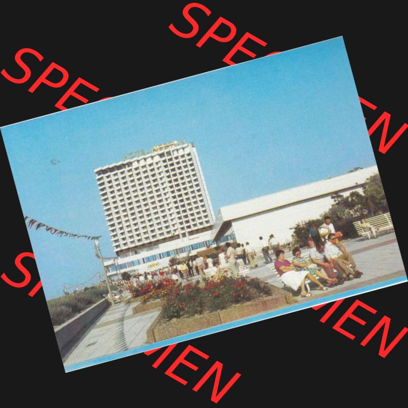 Ansichtskarte DDR Bezirk Rostock, Stadtkreis Rostock, Hansestadt Rostock, Ortsteil Seebad Warnemünde DDR, 1989, Rostock Warnemünde, Hotel Neptun, 320876-89... Sammlung