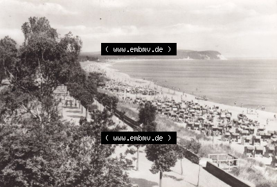 Ansichtskarte bzw. Postkarte aus DDR-Zeiten, Ostseebad Göhren im Norden der DDR Sammlung
