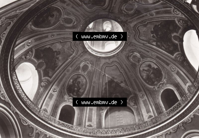Ansichtskarte DDR Bezirk Dresden, Kreis Dresden, Stadt Dresden: Frauenkirche, Innenansicht der Kuppel (1) Sammlung