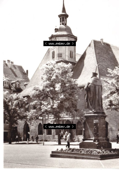 Ansichtskarte DDR Bezirk Gera, Stadtkreis Jena, Stadt Jena: Rathaus von Jena (1) Sammlung