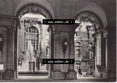Ansichtskarte DDR Bezirk Berlin, Stadt Berlin: Stadtbibliothek, Berlin Hauptstadt der DDR (1) Sammlung
