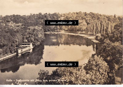 Ansichtskarte DDR Bezirk Halle, Stadtkreis Halle, Stadt Halle: 1965, Krug zum grünen Kranze (1) Sammlung