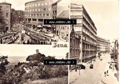 Ansichtskarte DDR Bezirk Gera, Stadtkreis Jena, Stadt Jena: Stadtansichten Jena (1) Sammlung
