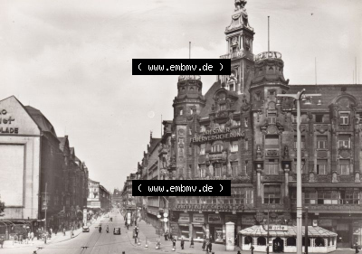 Ansichtskarte DDR Bezirk Dresden, Kreis Dresden, Stadt Dresden: Prager Straße vom Hauptbahnhof (1) Sammlung